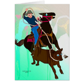 Het Collectie van het Calf Roper-Whimsical Horse