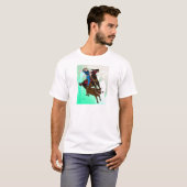 Het Collectie van het Calf Roper-Whimsical Horse T-shirt (Voorkant volledig)