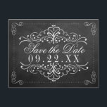 Het  Collectie van het Chalkboard Wedding Aankondigingskaart<br><div class="desc">Het  Chalkboard bruiloft Collectie - Save the Date Briefkaarten.</div>