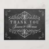 Het  Collectie van het Chalkboard Wedding Briefkaart (Voorkant)