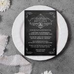 Het  Collectie van het Chalkboard Wedding Informatiekaartje<br><div class="desc">Het chalkboard bruiloft collectie is het perfecte ontwerp voor iedereen die een romantisch antiek themafeest plant. Deze sjabloon kan worden gebruikt om de volgende soorten kaarten te creëer... · Detail Kaarten · Informatie Kaarten · Accommodatie Kaarten · Richting Kaarten · Bruiloft Website Kaarten · Gift Registry Kaarten · Wishing Well...</div>