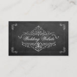 Het  Collectie van het Chalkboard Wedding Informatiekaartje<br><div class="desc">De  Vintage Wedding Collectie - Wedding Website Kaarten.</div>