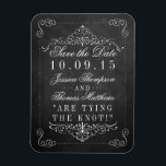 Het  Collectie van het Chalkboard Wedding Magneet<br><div class="desc">Het  Chalkboard Wedding Collectie - Save the Date Magnets.</div>