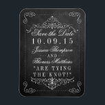 Het  Collectie van het Chalkboard Wedding Magneet<br><div class="desc">Het  Chalkboard Wedding Collectie - Save the Date Magnets.</div>