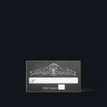 Het  Collectie van het Chalkboard Wedding Plaatskaartje<br><div class="desc">Vier in stijl met deze trouwplaatskaarten in krijtbordstijl. Overeenkomende bruidsartikelen zijn te vinden in het collectie.</div>