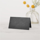 Het  Collectie van het Chalkboard Wedding Plaatskaartje (Achterkant)