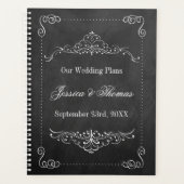 Het  Collectie van het Chalkboard Wedding Planner (Voorkant)