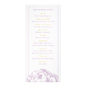 Het  Collectie van het Floral Wedding programma va (Achterkant)