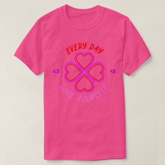 Het Collectie van het hart EDBY (2) T-shirt (Design voorkant)