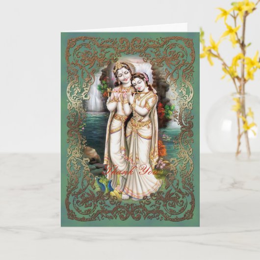 Het Collectie van het Huwelijk van Krishna van Kaart (Gele Bloem)