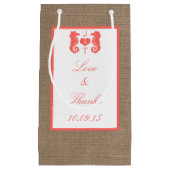 Het Collectie van het Koraalzeepaardbeugel Klein Cadeauzakje (Voorkant)