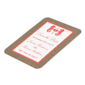 Het Collectie van het Koraalzeepaardbeugel Magneet (Linkerzijde)