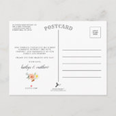 Het Collectie van het lentebloesems Weddenschap Be Aankondigingskaart (Achterkant)