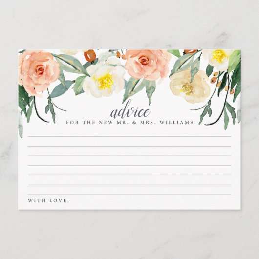 Het Collectie van het lentesovenhuwelijk Advieskaart (Voorkant)