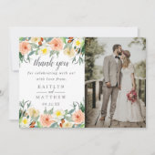 Het Collectie van het lentesovenhuwelijk Bedankkaart (Voorkant)