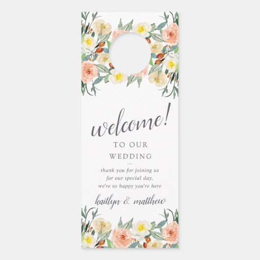 Het Collectie van het lentesovenhuwelijk Deurhanger (Voorkant)