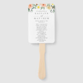 Het Collectie van het lentesovenhuwelijk Handwaaier (Voorkant)