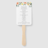 Het Collectie van het lentesovenhuwelijk Handwaaier (Achterkant)