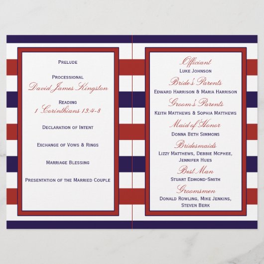 Het Collectie van het Rode en Navy Nautical Anchor (Achterkant)