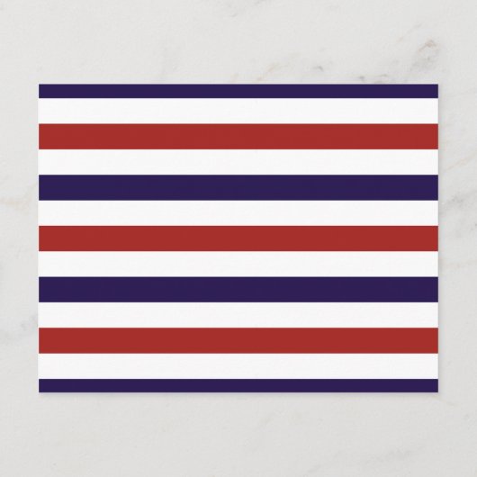 Het Collectie van het Rode en Navy Nautical Anchor Informatiekaartje (Achterkant)