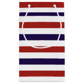 Het Collectie van het Rode en Navy Nautical Anchor Klein Cadeauzakje (Achterkant)