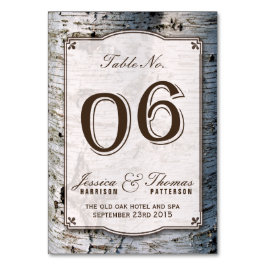 Het Collectie van het Rustic Silver Beichbomen 20 Kaart