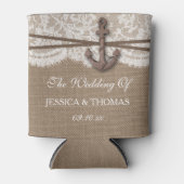 Het Collectie van het Rustische Nautical Anchor We Blikjeskoeler (Voorkant)