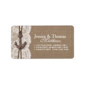 Het Collectie van het Rustische Nautical Anchor We Etiket (Voorkant)