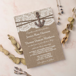 Het Collectie van het Rustische Nautical Anchor We Kaart