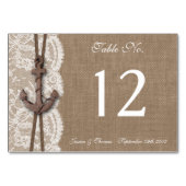 Het Collectie van het Rustische Nautical Anchor We Kaart (Voorkant)