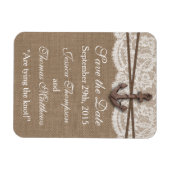 Het Collectie van het Rustische Nautical Anchor We Magneet (Horizontaal)