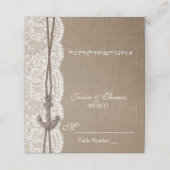 Het Collectie van het Rustische Nautical Anchor We Plaatskaartje (Buitenkant ongevouwen)