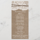 Het Collectie van het Rustische Nautical Anchor We Programmakaart (Achterkant)