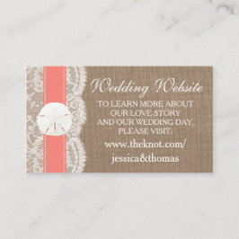 Het Collectie van het strand van de Koraalzandband Informatiekaartje