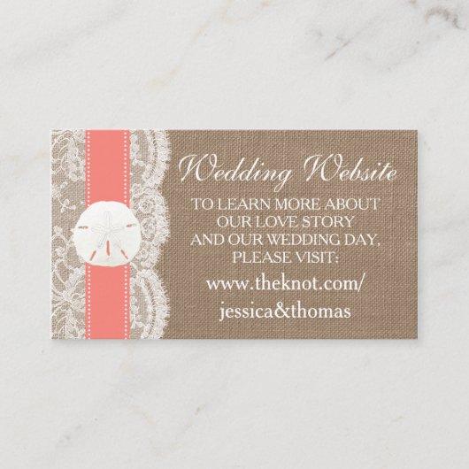 Het Collectie van het strand van de Koraalzandband Informatiekaartje (Voorkant)