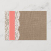 Het Collectie van het strand van de Koraalzandband Informatiekaartje (Achterkant)