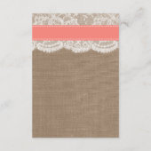 Het Collectie van het strand van de Koraalzandband Informatiekaartje (Achterkant)