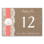 Het Collectie van het strand van de Koraalzandband Kaart (Achterkant)