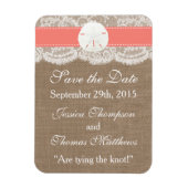 Het Collectie van het strand van de Koraalzandband Magneet (Verticaal)