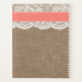 Het Collectie van het strand van de Koraalzandband Planner (Achterkant)