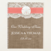 Het Collectie van het strand van de Koraalzandband Planner (Voorkant)