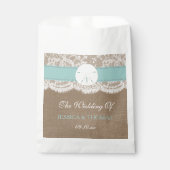 Het Collectie van het strand van Turquoise Sand Do Bedankzakje (Voorkant)