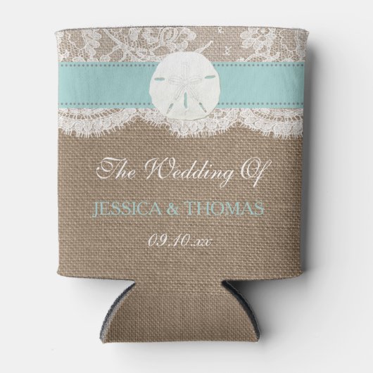 Het Collectie van het strand van Turquoise Sand Do Blikjeskoeler (Voorkant)