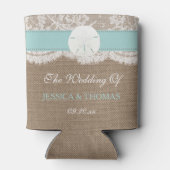 Het Collectie van het strand van Turquoise Sand Do Blikjeskoeler (Achterkant)