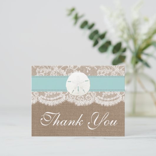 Het Collectie van het strand van Turquoise Sand Do Briefkaart (Staand voorkant)