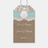 Het Collectie van het strand van Turquoise Sand Do Cadeaulabel (Voorkant)