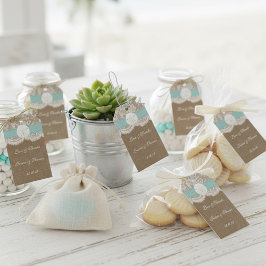 Het Collectie van het strand van Turquoise Sand Do Cadeaulabel