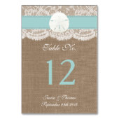 Het Collectie van het strand van Turquoise Sand Do Kaart (Achterkant)