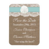 Het Collectie van het strand van Turquoise Sand Do Magneet (Verticaal)