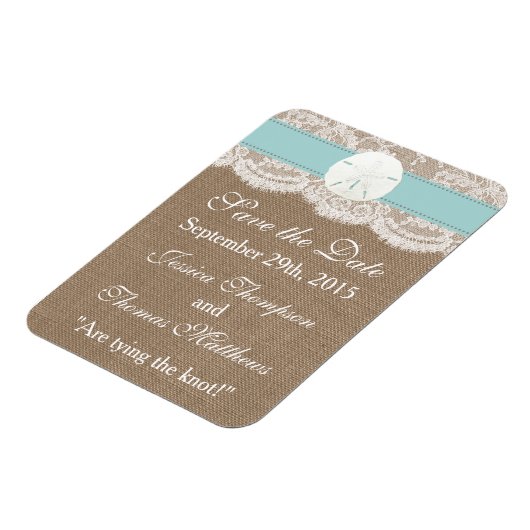 Het Collectie van het strand van Turquoise Sand Do Magneet (Linkerzijde)